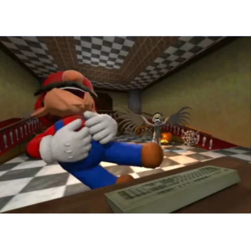 Стикер МАРИО ОТ SMG4 - 4