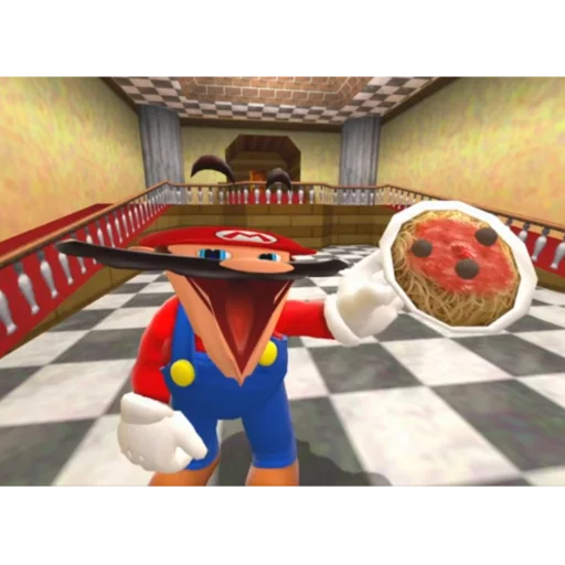 Стикер МАРИО ОТ SMG4 - 3