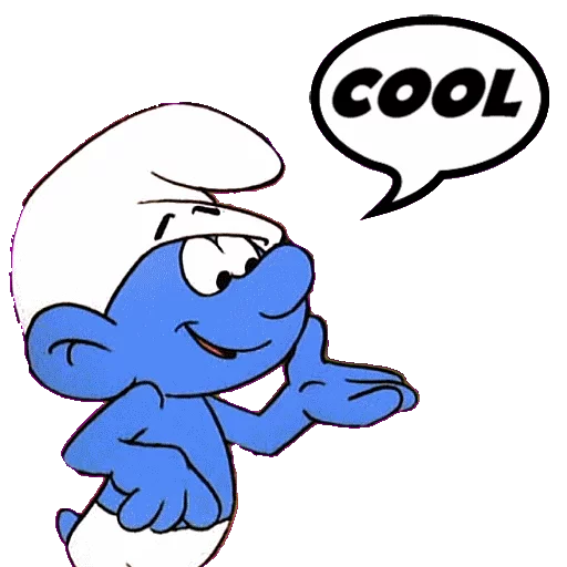 @STIKERFORALL SMURFS I PUFFI - 