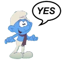 Sticker @STIKERFORALL SMURFS I PUFFI - 5