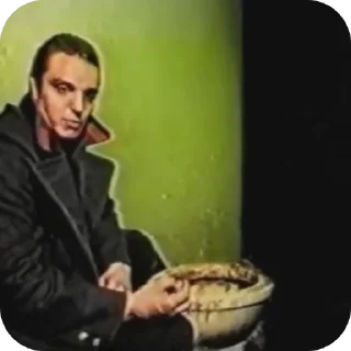 Sticker Как я буду вилкой то чистить?! 🍴 @Tgthemstickbot - 9