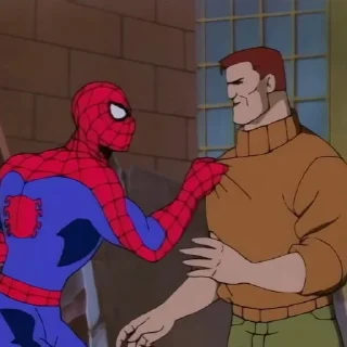 Стикер Spider-Man TAS @Brooklyn_Spider_Man - 4