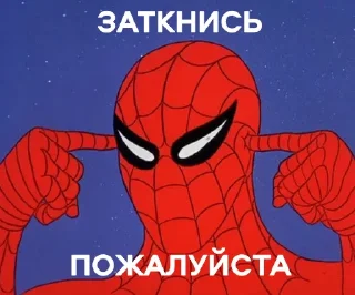 Sticker MEME SPIDER MAN 1967 - 11