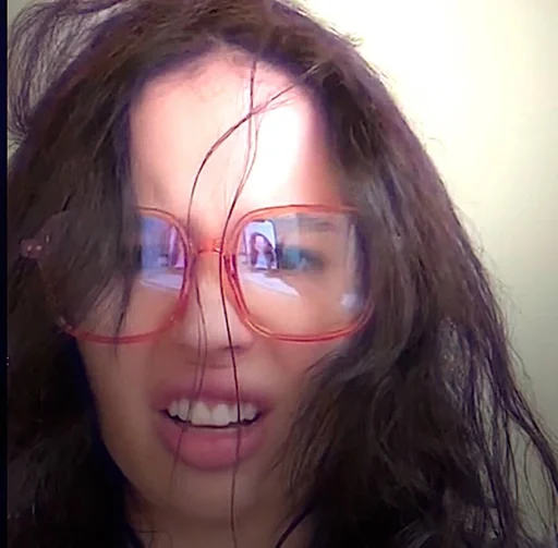 human face selfie eyewear