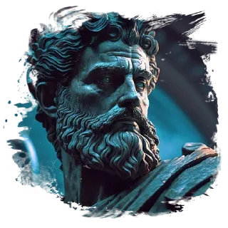 Стикер Marcus Aurelius @StickersPackRobot - 8