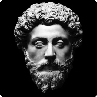 Стикер Marcus Aurelius @StickersPackRobot - 9