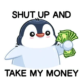 Sticker Пингвинчик @StickersPackRobot - 10