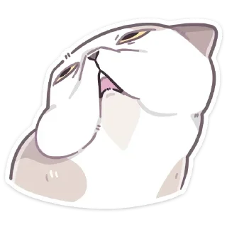 Стикер Котик @StickersPackRobot - 11