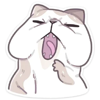 Стикер Котик @StickersPackRobot - 0