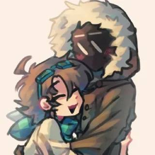 Sticker Смотрящий;3 @StickersPackRobot - 0