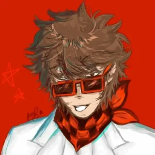 fictional character sketch illustration