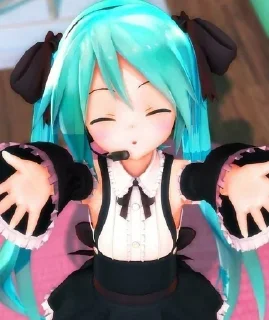 Sticker Мику👊 @StickersPackRobot - 2