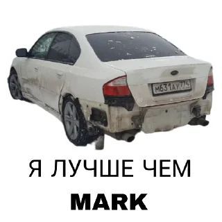 Стикер SUBARU MGN - 11