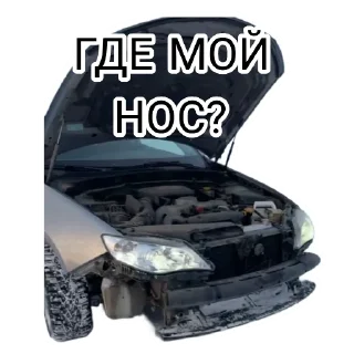 Стикер SUBARU MGN - 5