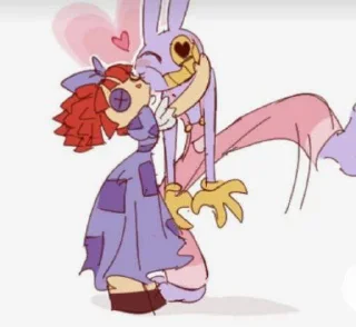 Sticker Джекс и рагата 💗💗💗 @Themki_robot - 6