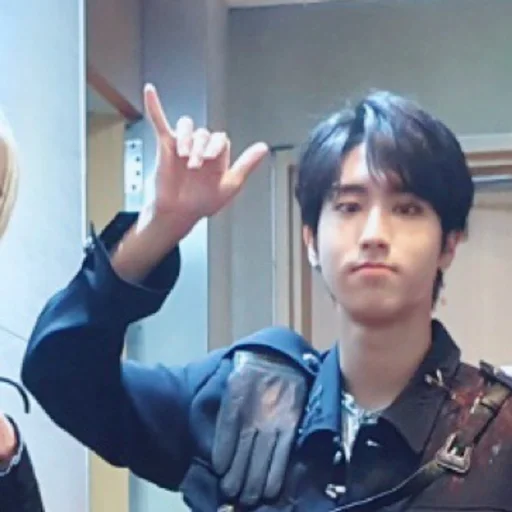 person human face clothing