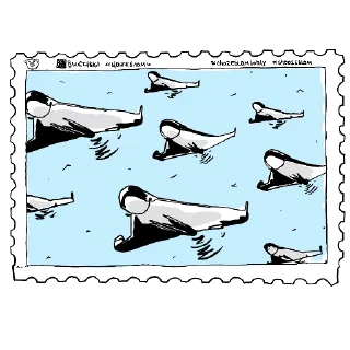 Sticker SWO_Postmarks - 1