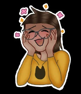 Sticker Санькок^^ @Stikerhi_bot - 1