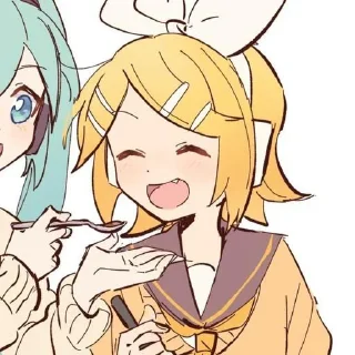 Sticker Рин:З @Stikerhi_bot - 4