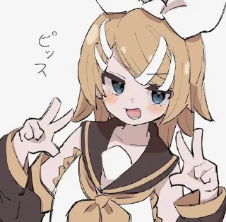 Sticker Рин:З @Stikerhi_bot - 3