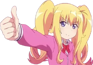 Sticker 💮 Аниме @Stikerhi_bot - 5