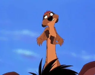 Sticker Тимон И Пумба @Tgthemesrobot - 0