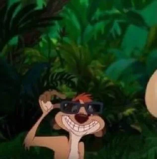 Sticker Тимон И Пумба @Tgthemesrobot - 7