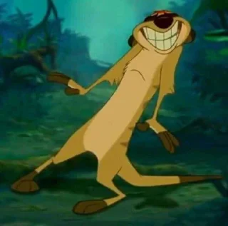 Sticker Тимон И Пумба @Tgthemesrobot - 2