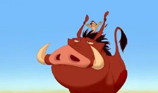 Sticker Тимон И Пумба @Tgthemesrobot - 10