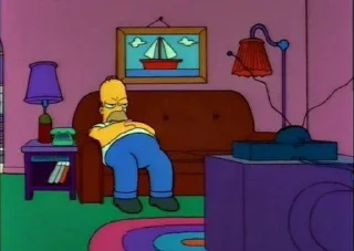 Sticker The Simpsons @Stikerhi_bot - 4