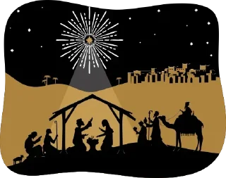 Стикер С Рождеством! - 10