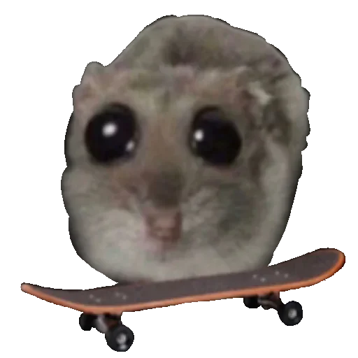 Sticker SadHamster_by_stkpbot - 1