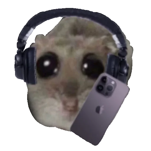 Sticker SadHamster_by_stkpbot - 1