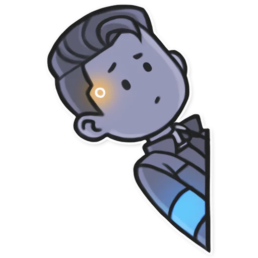 Sticker SadRobots - 1