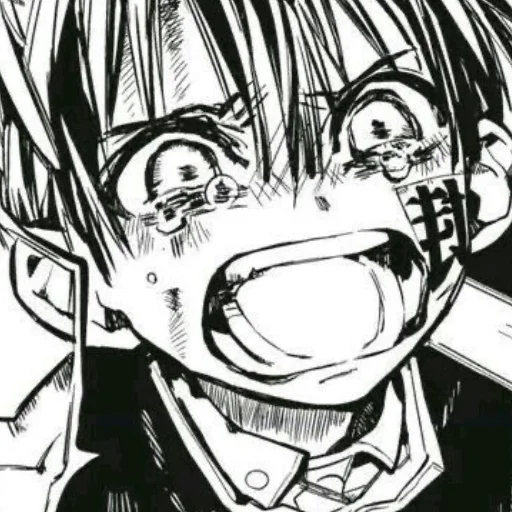 Стикер Грустные Ясиро и Ханко по запросу от группы - 9