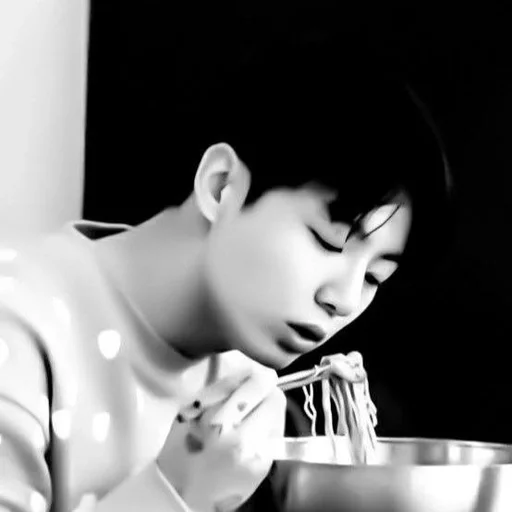 person human face black and white