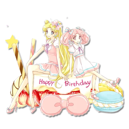 birthday cake illustration cartoon