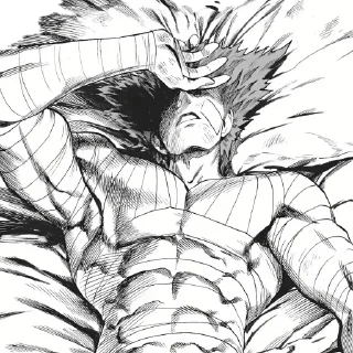 Стикер Saitama/Garou :: @TengenSama - 4
