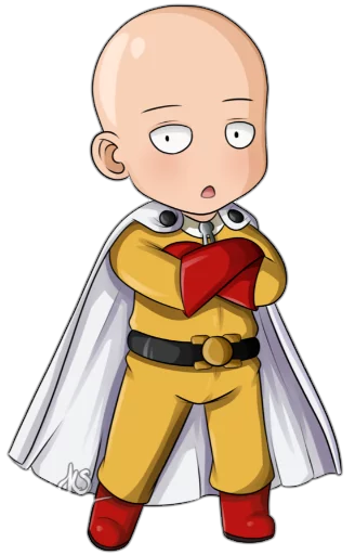 Sticker Saitama by Rahman _sasuke - 2