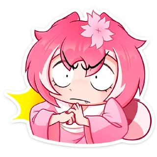 Sticker Сакура @Nyasticks - 2