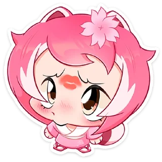 Sticker Сакура @Nyasticks - 0