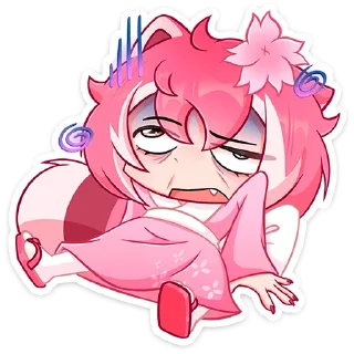 Sticker Сакура @Nyasticks - 11
