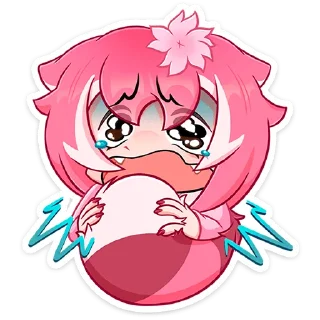 Sticker Сакура @Nyasticks - 4