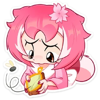 Sticker Сакура @Nyasticks - 1