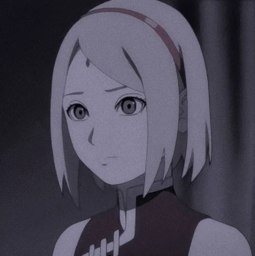 anime cartoon human face