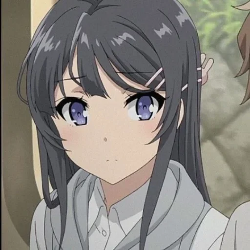 Mai Sakurajima by @anime_stickerr - 