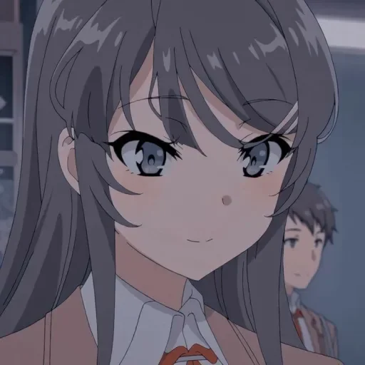 Стикер Mai Sakurajima by @anime_stickerr - 0