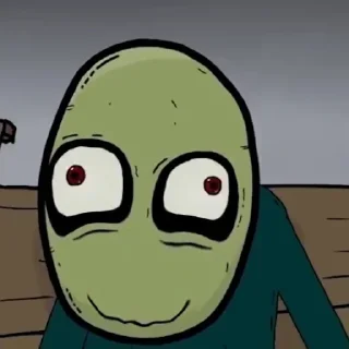 Стикер Зелёные обрубки💚 - 7