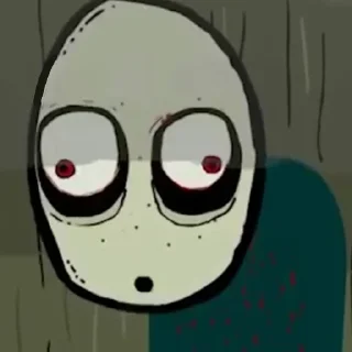 Стикер Зелёные обрубки💚 - 4