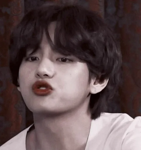 person human face lip